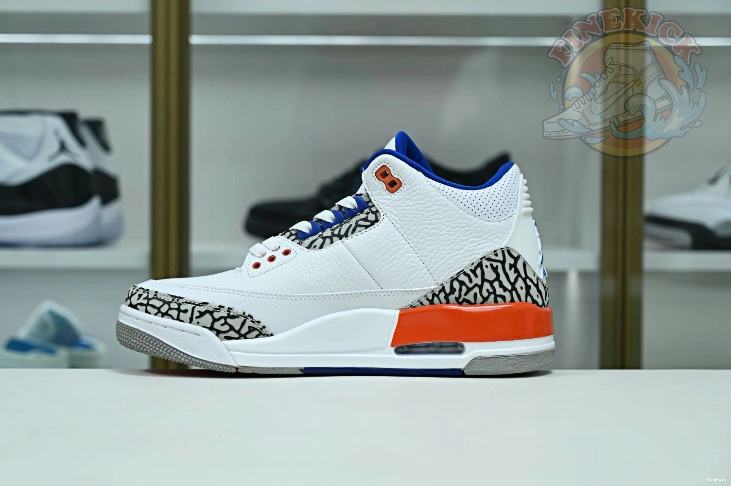 RETRO JORDAN AIR 3 'KNICKS' 0819